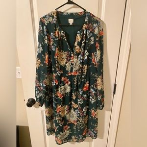 Floral dress Size XXL